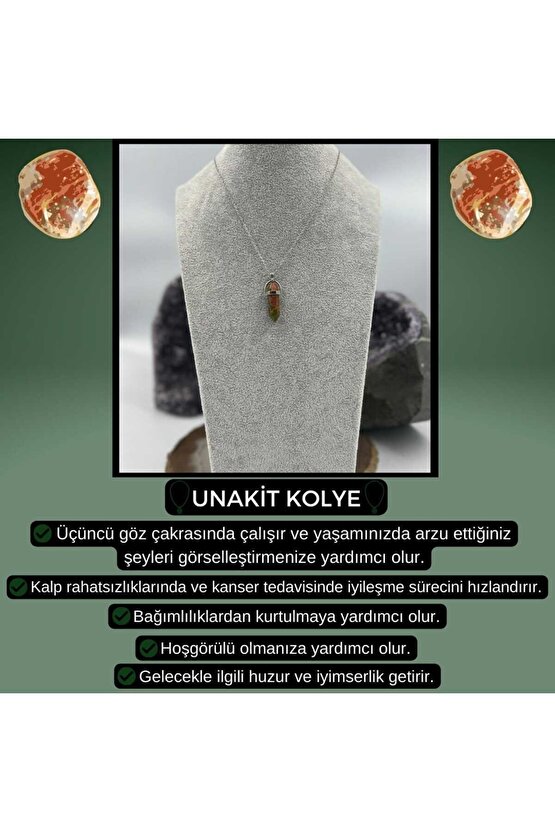 UNAKİT KURŞUN KOLYE