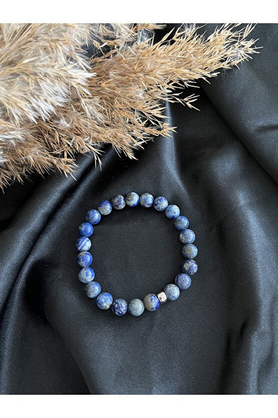 Aa Kalite Lapis Lazuli Doğal Taş Bileklik