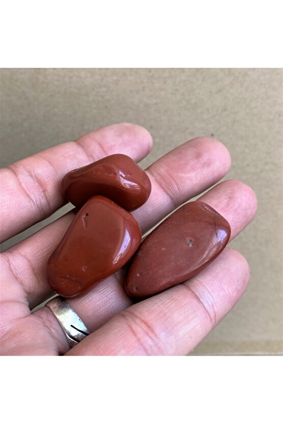 Kırmızı Jasper Tımbıl Taş 12 gr