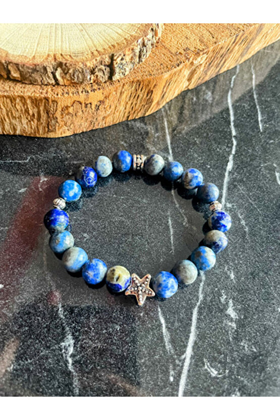 LAPİS LAZULİ DOĞALTAŞ BİLEKLİK