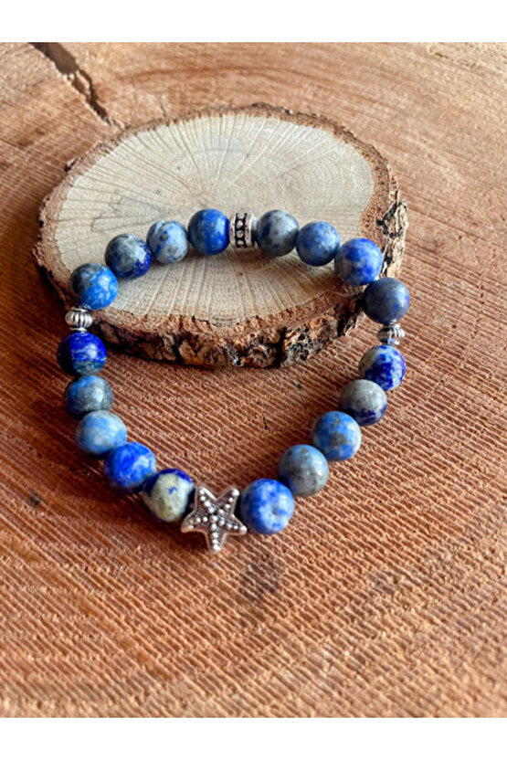 LAPİS LAZULİ DOĞALTAŞ BİLEKLİK
