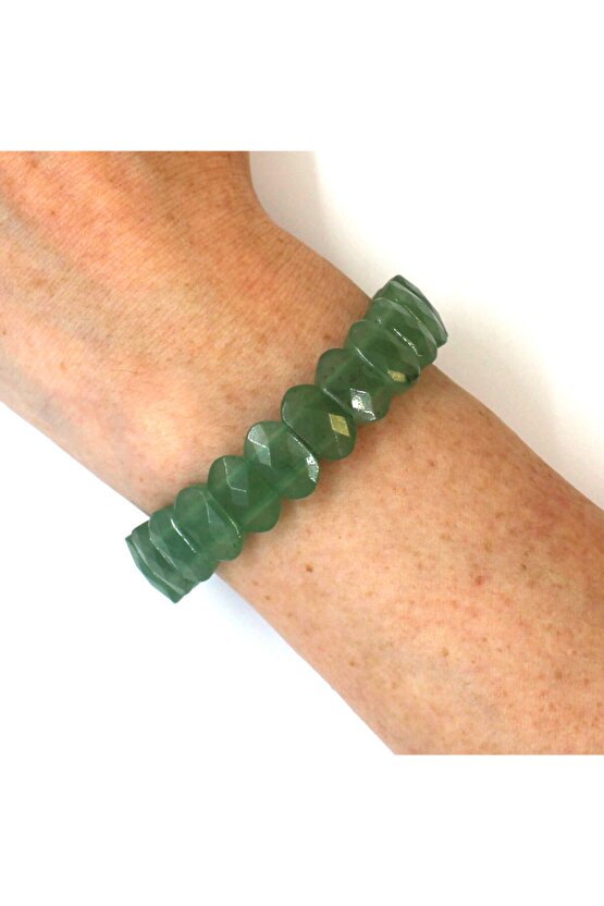 ROLEX AVENTURİN DOĞAL TAŞ BİLEKLİK