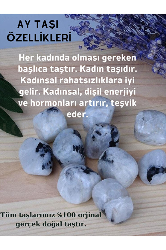 Aytaşı(Aşk taşı) Doğaltaş Bileklik