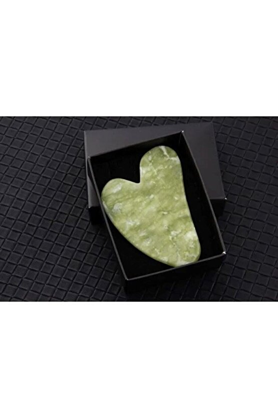 Sertifikalı Yeşim Gua Sha Masaj Taşı