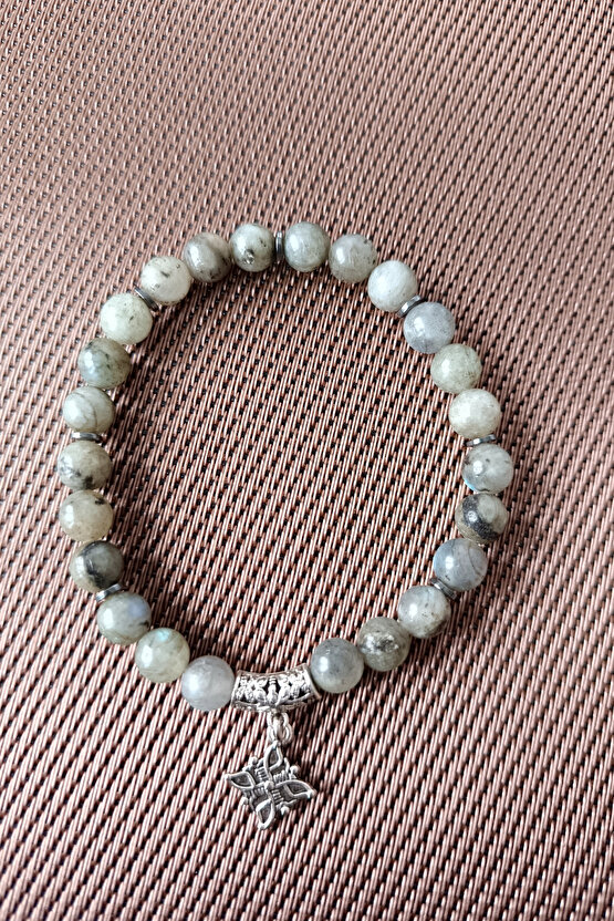 Labradorit Taşı Doğal Taş Bileklik Orijinal Doğal Taş Bileklik