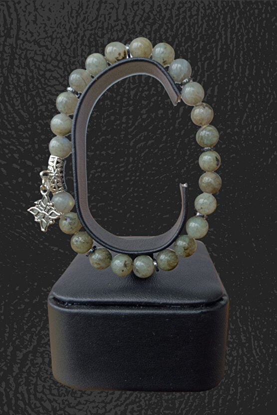 Labradorit Taşı Doğal Taş Bileklik Orijinal Doğal Taş Bileklik