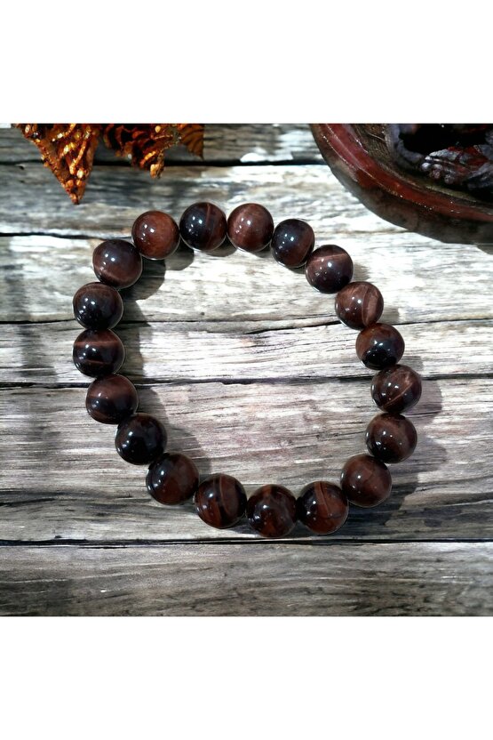 Kaplan gözü doğaltaş bileklik