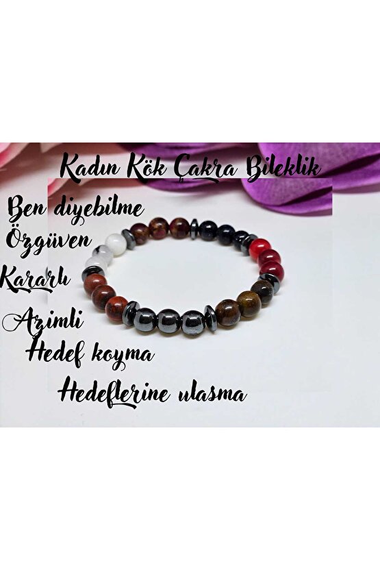 Kadın Kök Çakra Bileklik