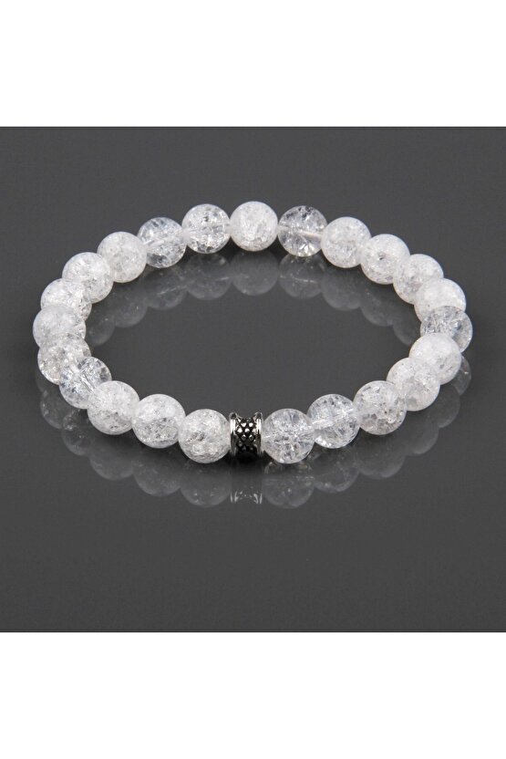 Necef Doğal Taş Bileklik 8 Mm Küre Kesim