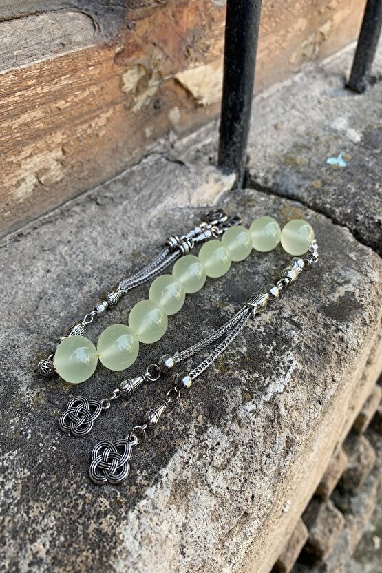 Hediye Toz Kehribar Kedi Göz Zaza Tesbih Dgn1182