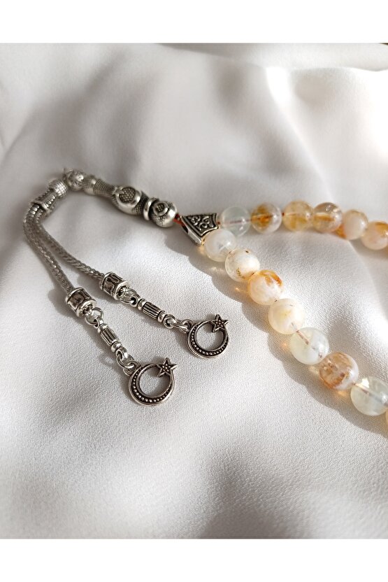 Sitrin Doğal Taş Tespih