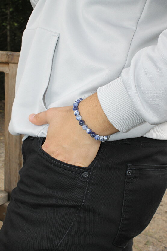 Sodalit Doğaltaş Bileklik