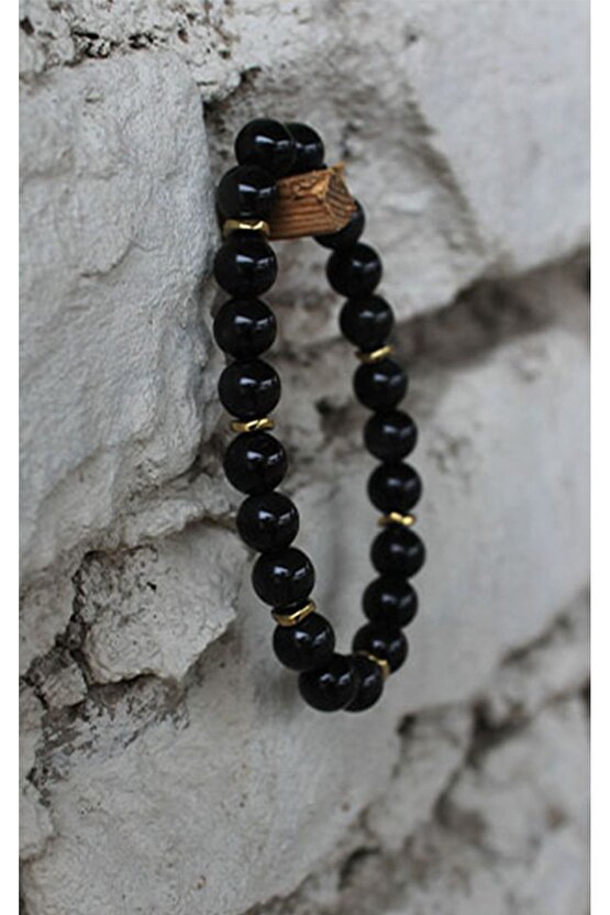 Obsidyen Doğaltaş Bileklik