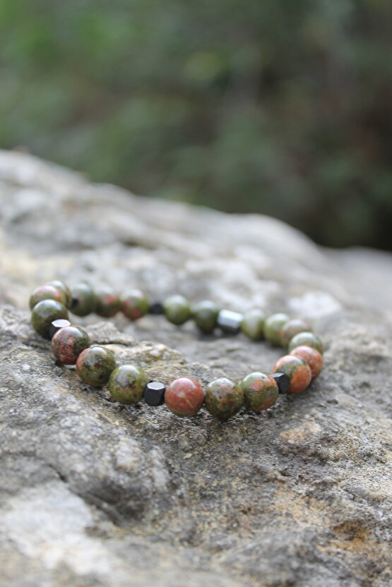 Unakit Doğaltaş Bileklik