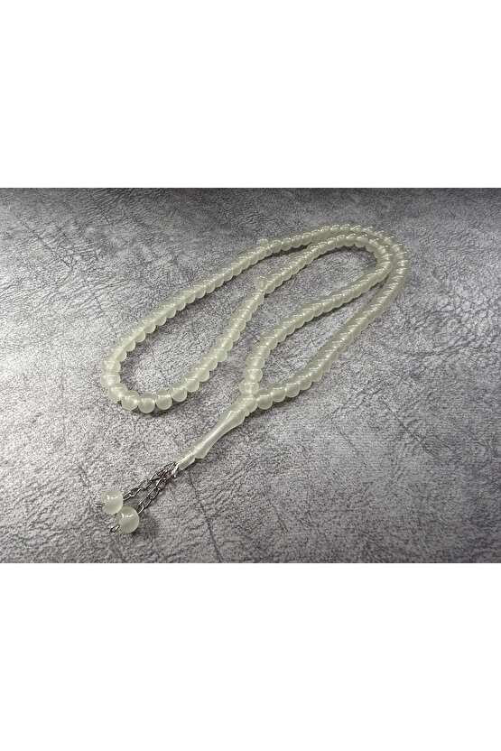 99 Luk Tesbih Fosforlu Karanlıkta Parlayan Kedigözü Tesbihbeyaz