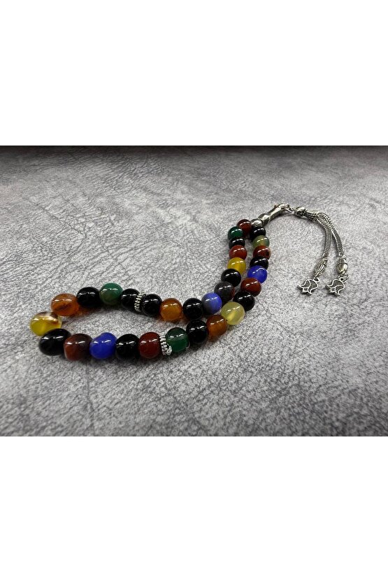 %100 Doğal Taş Çakra Taşı Tesbih: Ruhsal Denge ve Enerjinin Anahtarı