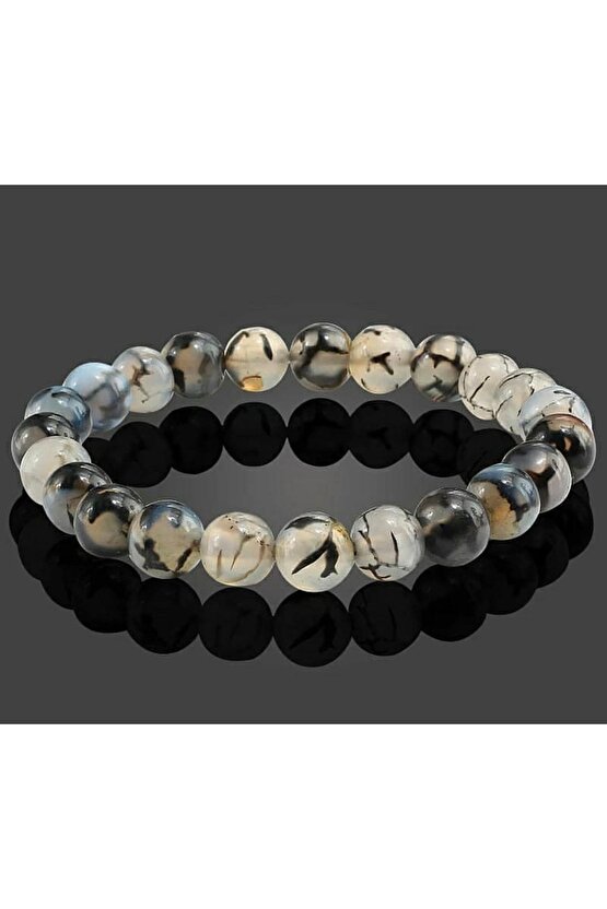 Doğaltaş Yengeç Akik Bileklik