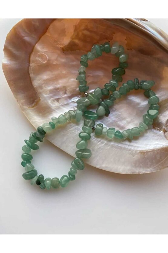 VALİOSO JOYA Doğal Taş Kolye Seti 3’Lü ( Ametist, Aventurin ve Pembe Kuvars)