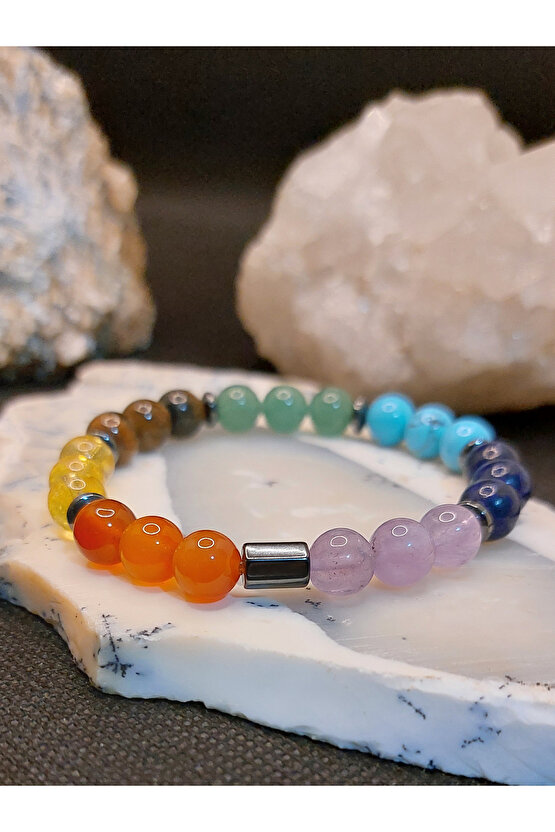 Çakra Karma Doğaltaş Bileklik