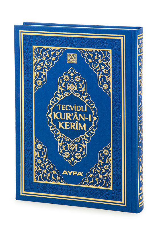 Tecvidli Kuranı Kerim - Termo Deri - Rahle Boy - Lacivert Renkli - Ayfa Yayınevi - Bilgisayar Hatlı