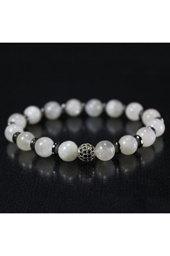 Aytaşı - Hematit Tasarım Doğal Taş Bileklik