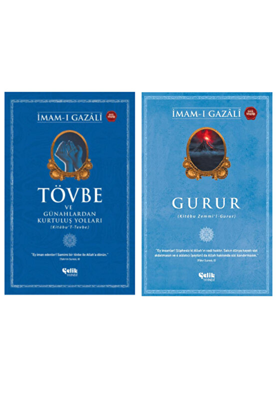 İmamı Gazali Seti Tövbe ve Günahlardan Kurtuluş Yolları - Gurur 2li Set