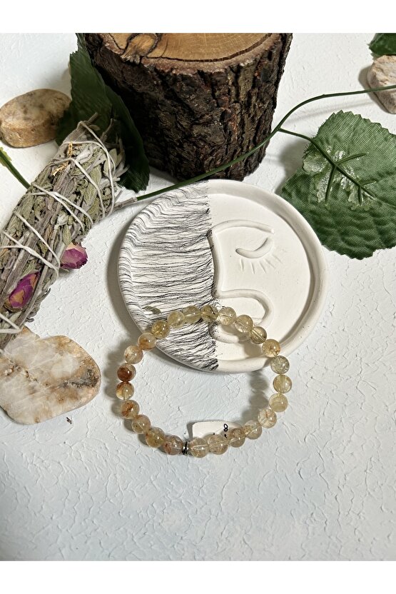 Sitrin Taşı Bileklik