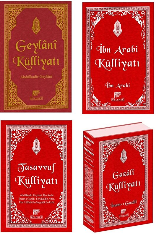 Tasavvuf Külliyatı Serisi 4 Kitap