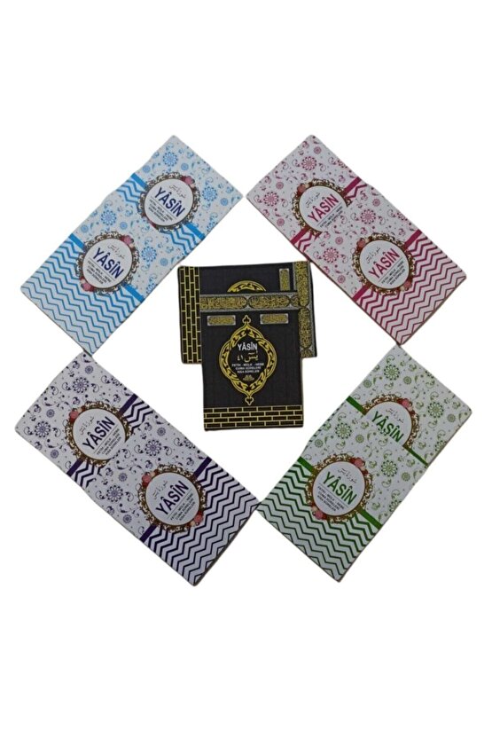 Çantaboy Yasin-i Şerif 10lu Özel Set 80 Sayfa Karışık Renk