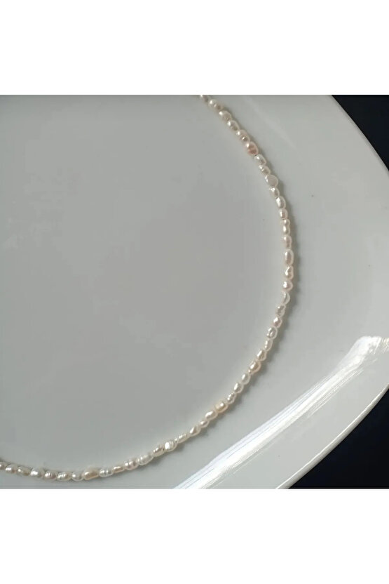 Gerçek Arpa Inci Kolye