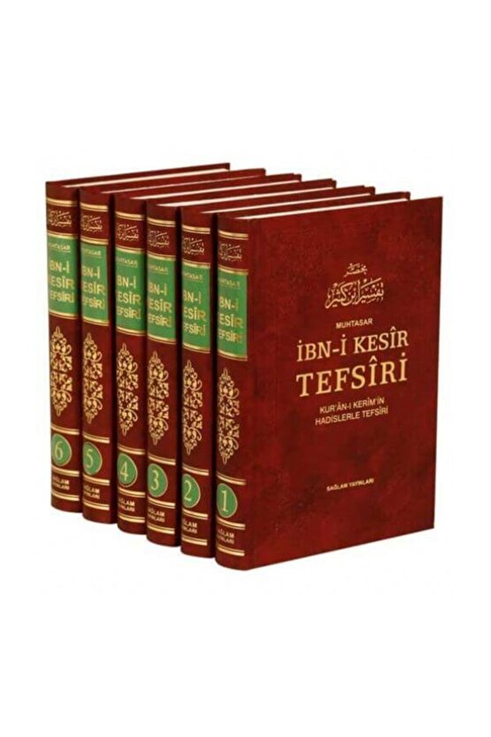 Ibn Kesir Tefsiri - Muhtasar, 6 Cilt, Ithal Kağıt-1413