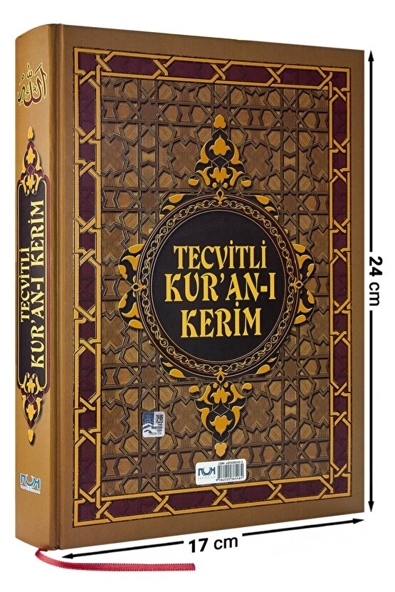 Tecvitli Kuran-ı Kerim Kitabı Orta Boy - 9.1259