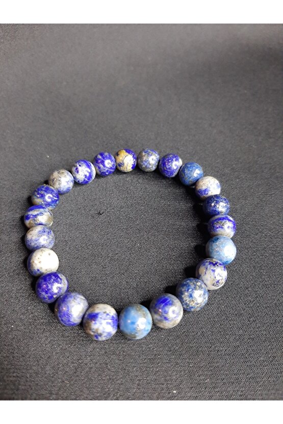 Lapis Lazuli Doğaltaşı Bileklik Şık Tasarım Unisex