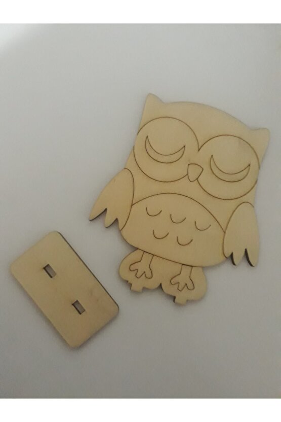 Beceri Geliştiren Ahşap Biblo Boyama 3lü