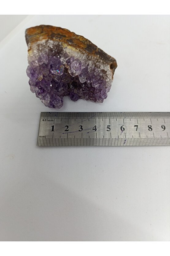 AMETİST TAŞI MİNİ KÜTLE  HAM DOĞALTAŞ BİBLO -1016