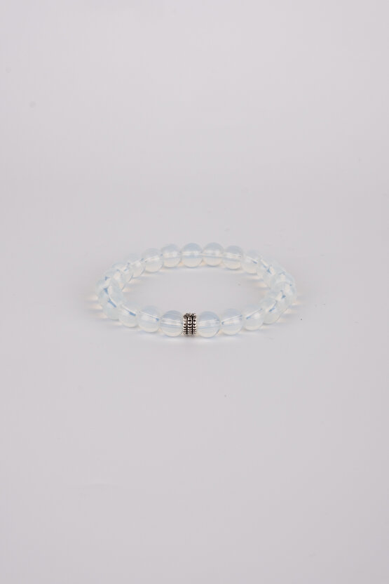 Unisex Opalit Ay Taşı Zayıflama Bilekliği