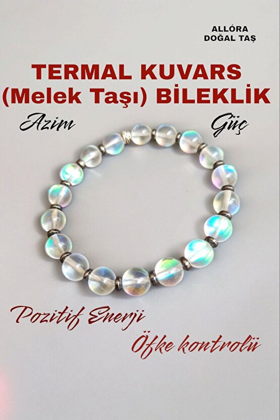 Doğal Taş Termal Kuvars Bileklik