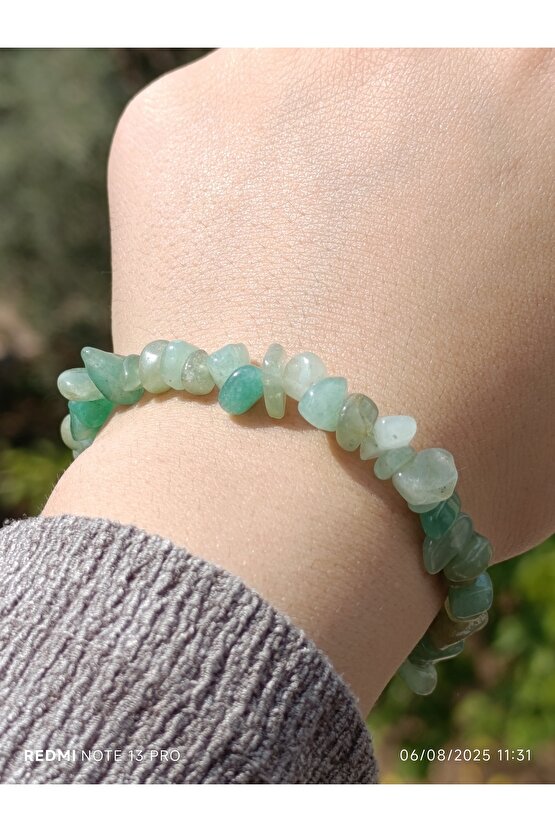 Aventurin Kırık Doğaltaş Kadın ve Erkek Bileklik