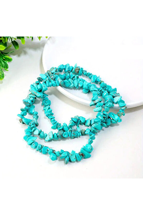 Turkuaz Kırıktaş Dizi 80cm Uzunluk