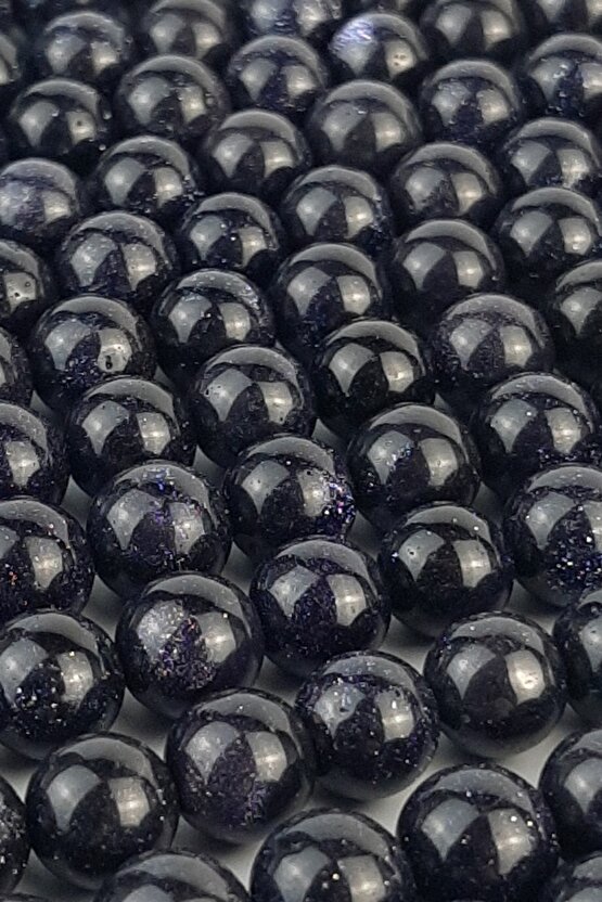 Lacivert Yıldız Taşı Doğal Taş 8 Mm 1 Dizi Helsinki