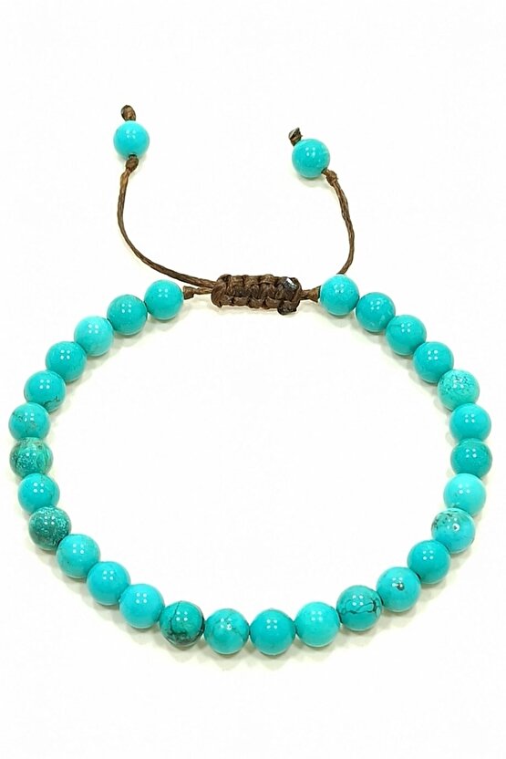 Turkuaz Ip Bileklik Doğal Taş Ip Bileklik Helsinki