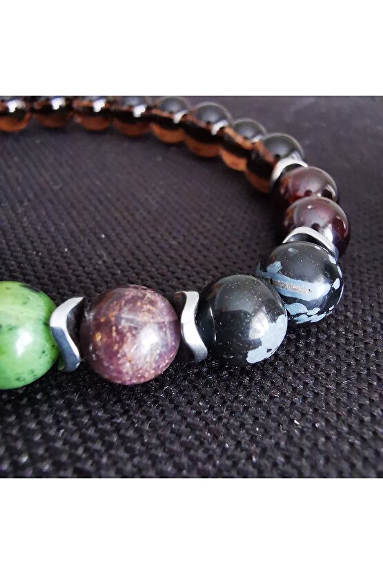 Nazar  Doğaltaş Bilekliği