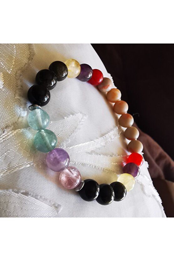 Mide  Doğaltaş Bilekliği