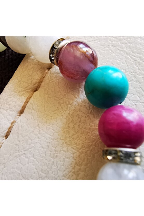 Kova Burcu  Doğaltaş Bilekliği