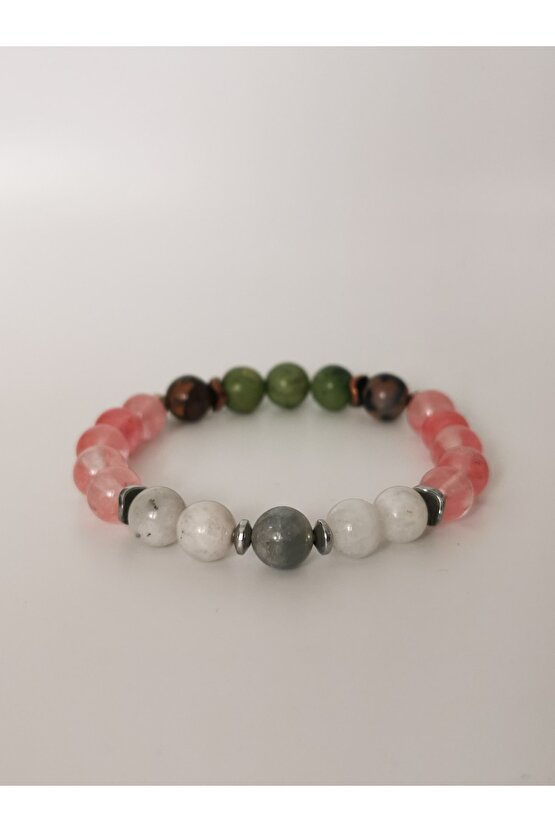 Yengeç Burcu  Doğaltaş Bilekliği