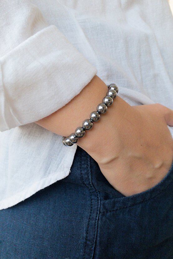 Doğal Terahertz Taşı Bileklik , Titreşim Taşı