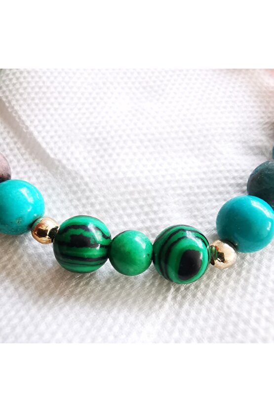 Terazi Burcu  Doğaltaş Bilekliği