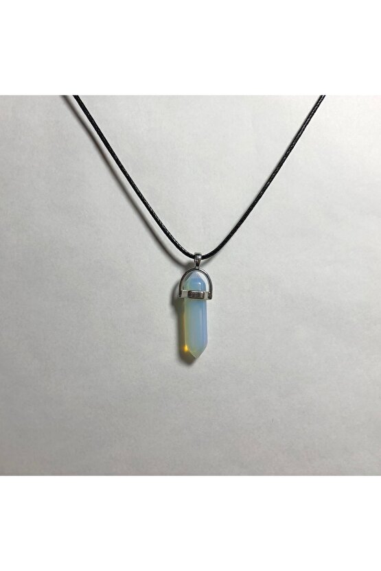 Çivi Aytaşı Doğal Taş Kolye