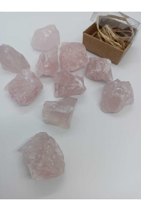 Parça Pembe Kuvars Taşı Biblo Parça Doğaltaş Biblo (40-60 Gr) Adet Fiyatıdır.
