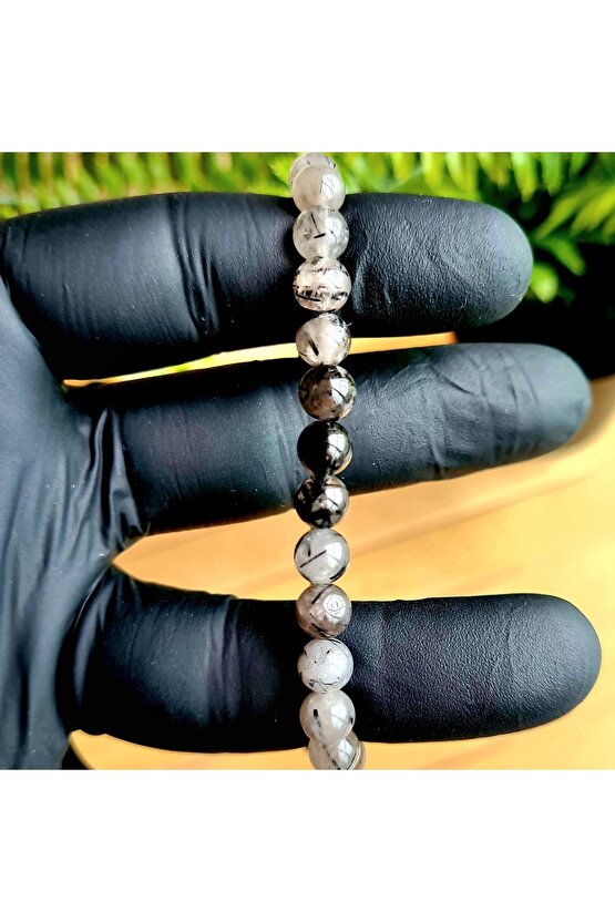 Rutil Kuvars - Rutilli Kuvars Doğal Taş Bileklik (el Yapımı Tasarım Ürünler)